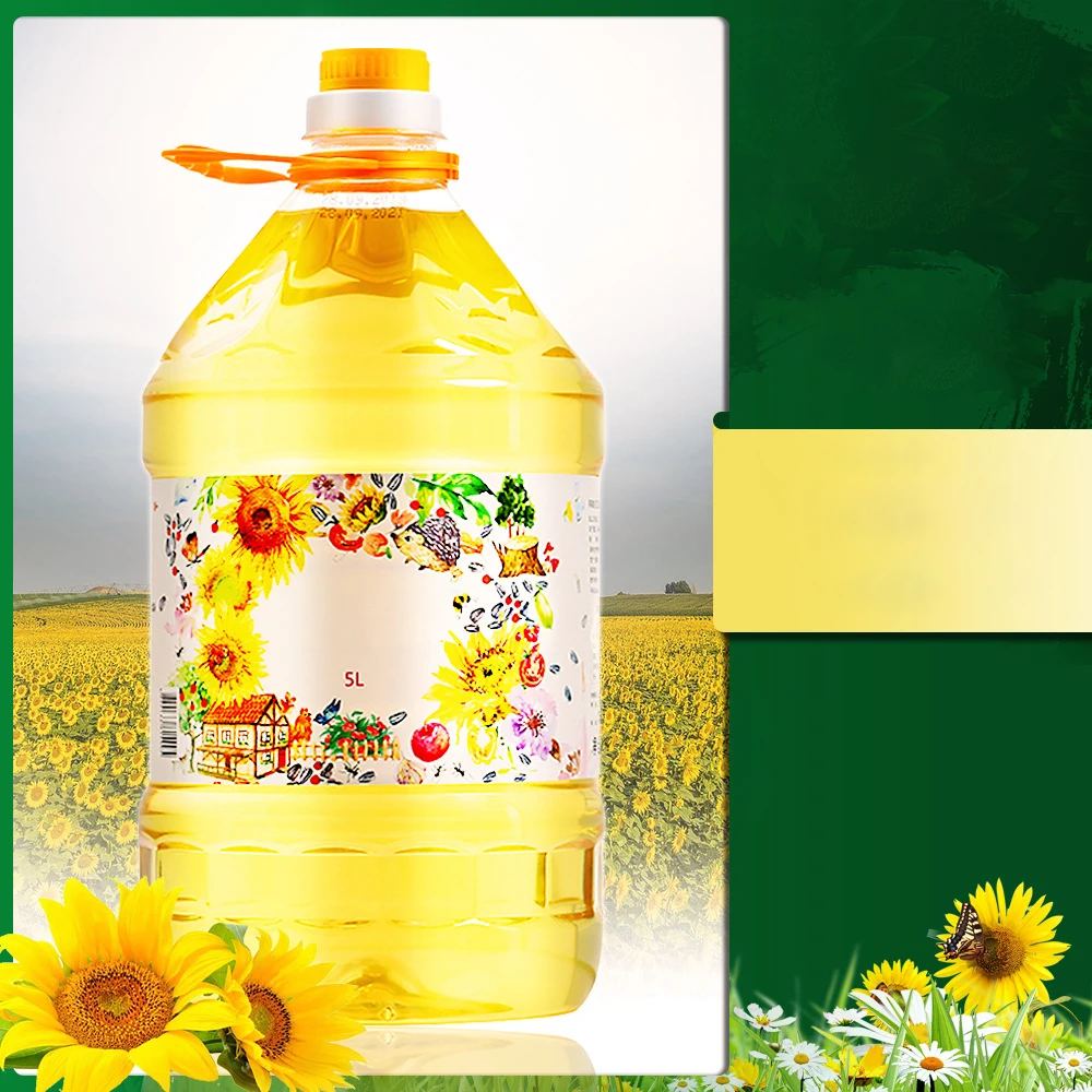 5 Litres 20 Litre Edible Sun flower Oil 100% Pure Natural  Refined Edible Cooking Oil Bulk Food Sunflower Oil