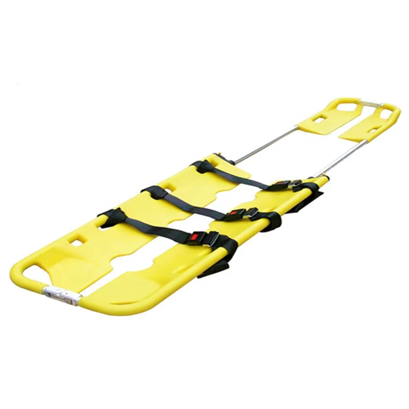 Hot Sale Hospital Furniture Folding Plastic Scoop Stretcher For Sale