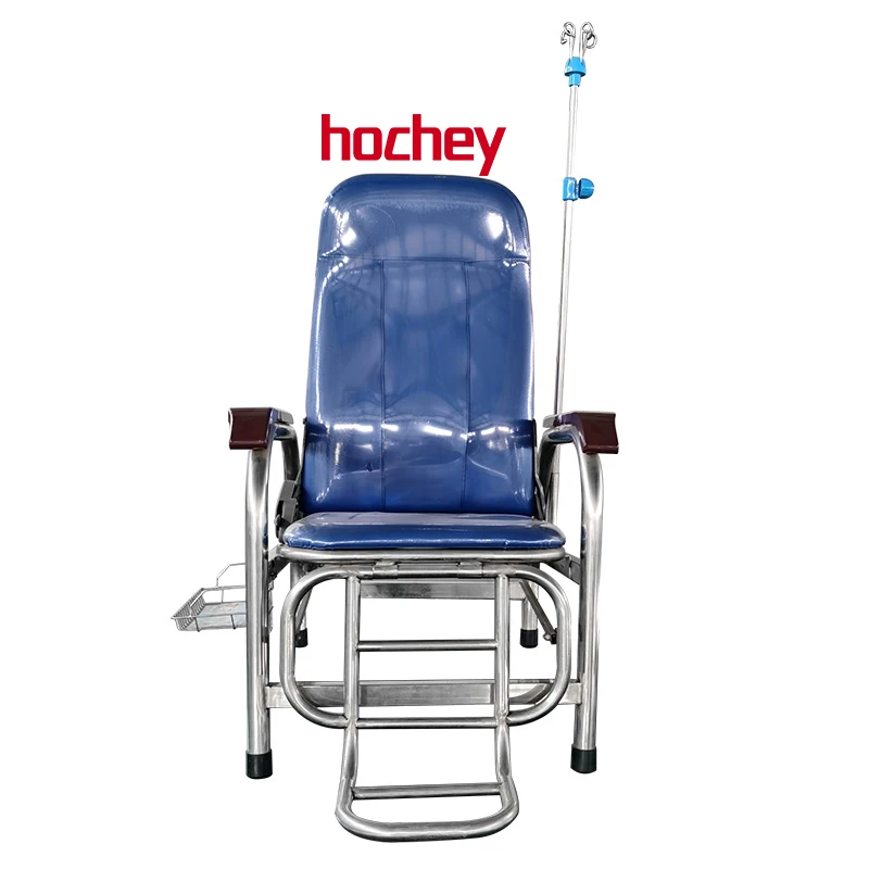 Hochey Medical Recliner Clinic Transfusion Chair Medical Patient Infusion Hospital IV Chair