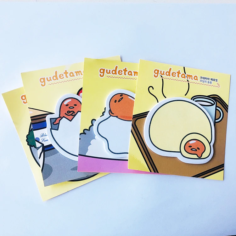 Custom shape memo pads notepad with sticky notes