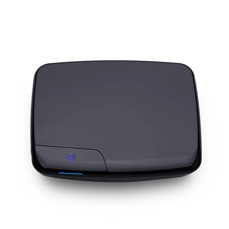 Portable negative ionization car air purifier with True HEPA Carbon custom service