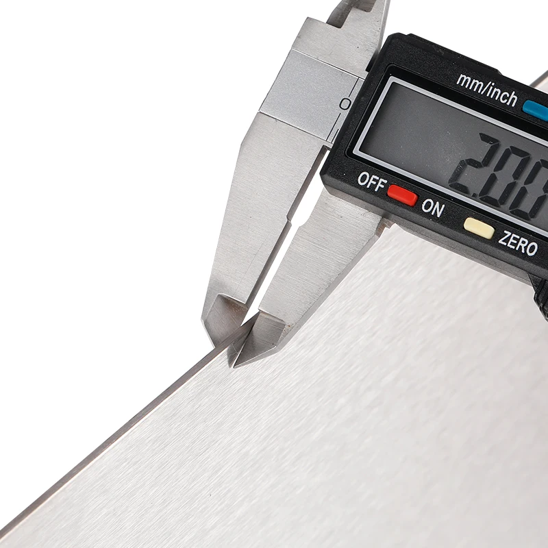 Camping Kitchen Accessories Pure Titanium Cutting Boards for Kitchen Double Sided Titanium Cutting Mat Non Stick Chopping Board