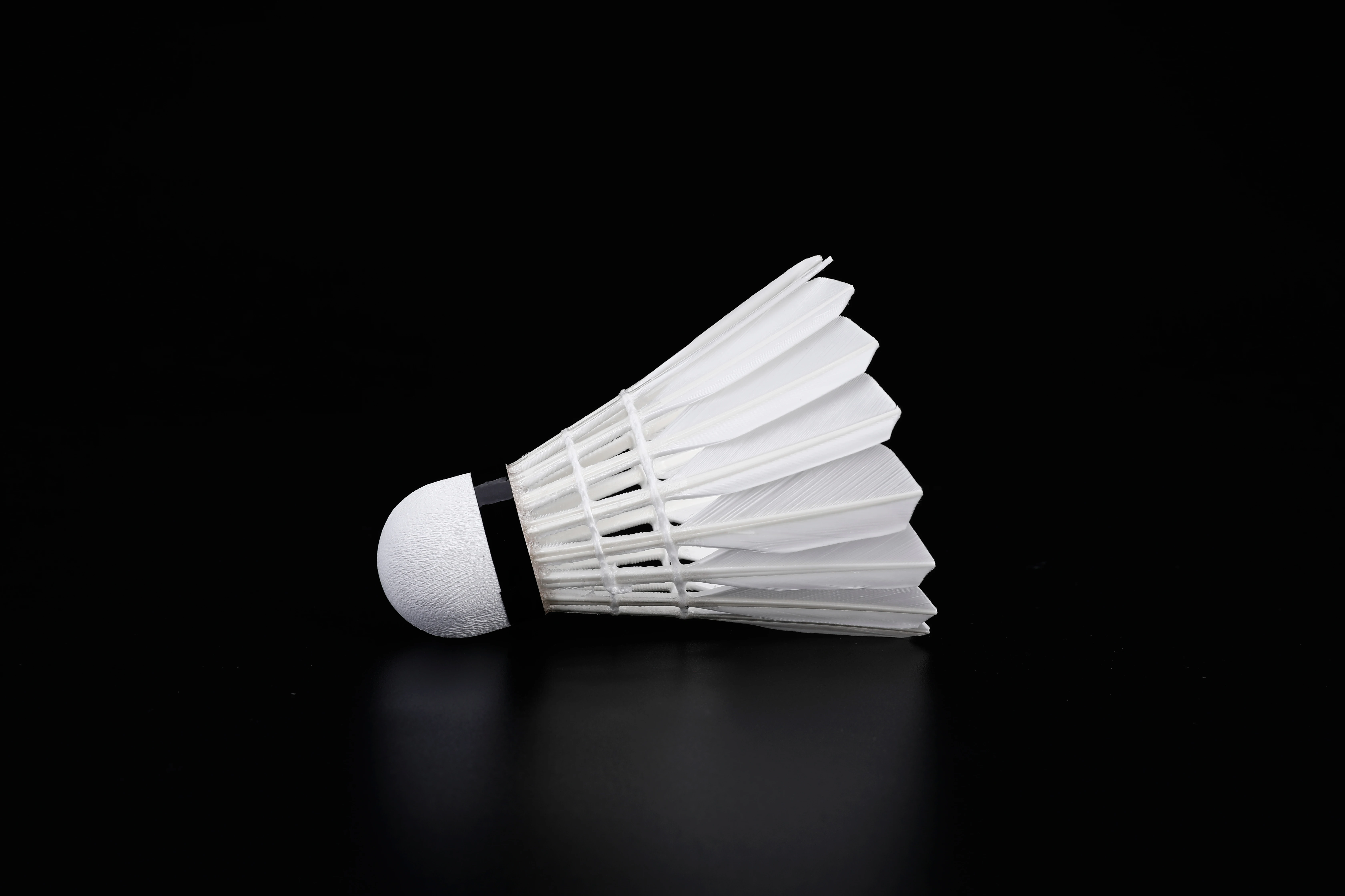 Wholesales manufacture Professional durable white goose feather ball badminton shuttlecock