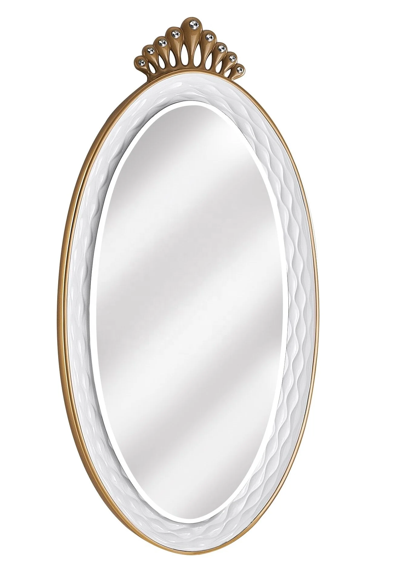 
New salon furniture golden mirror station factory direct price HY-2018B 