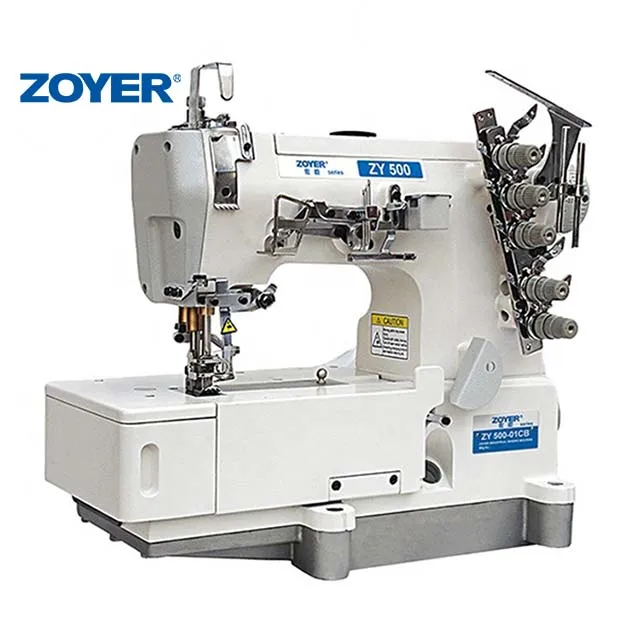 ZY 500-01CB Zoyer High Speed Coverstitch Interlock Industrial Sewing Machine