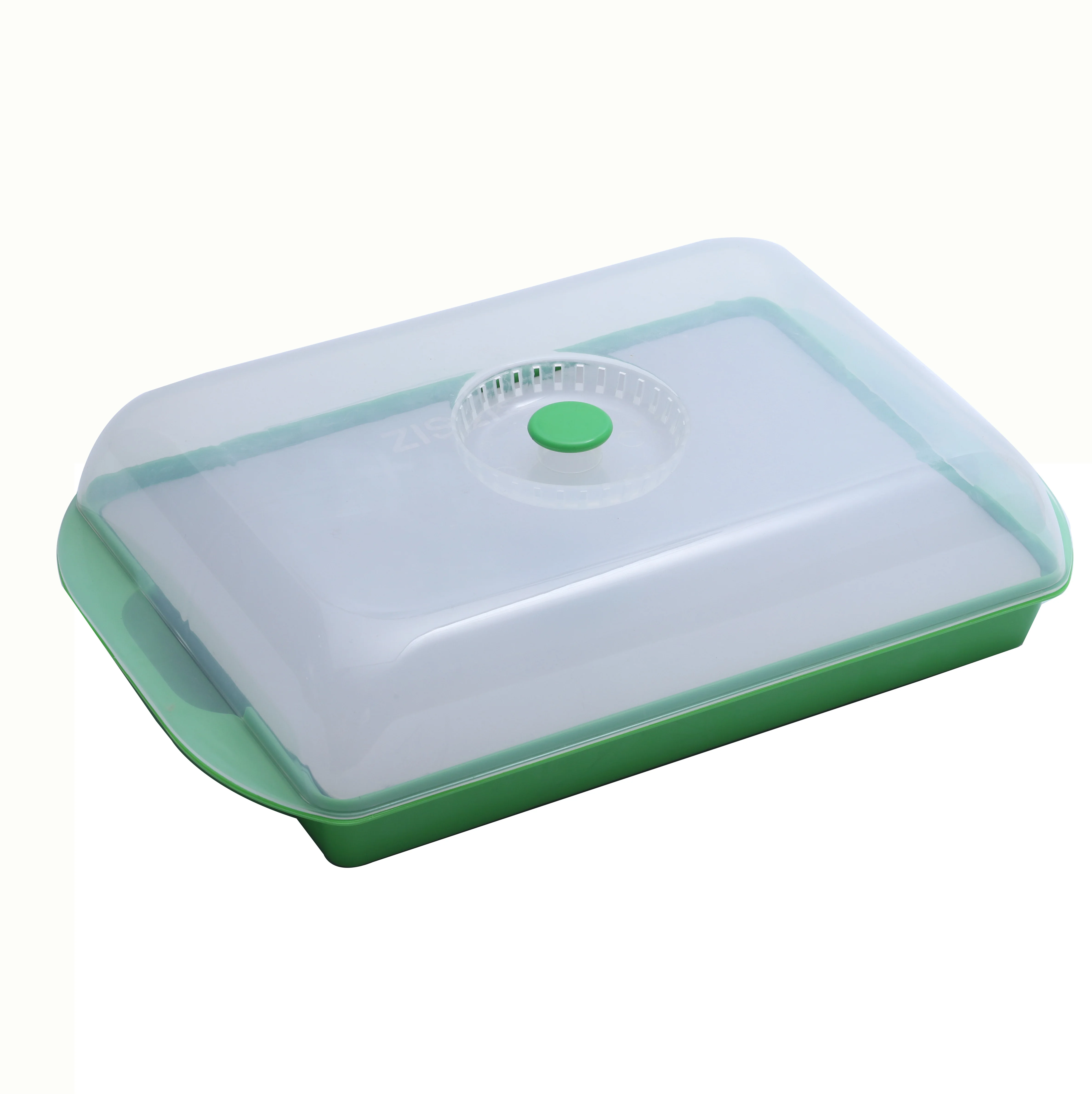 Hot Selling Defrosting Tray Set Thawing Plate For Faster Defrosting Frozen Meat  With Drip Tray Bonus Tong