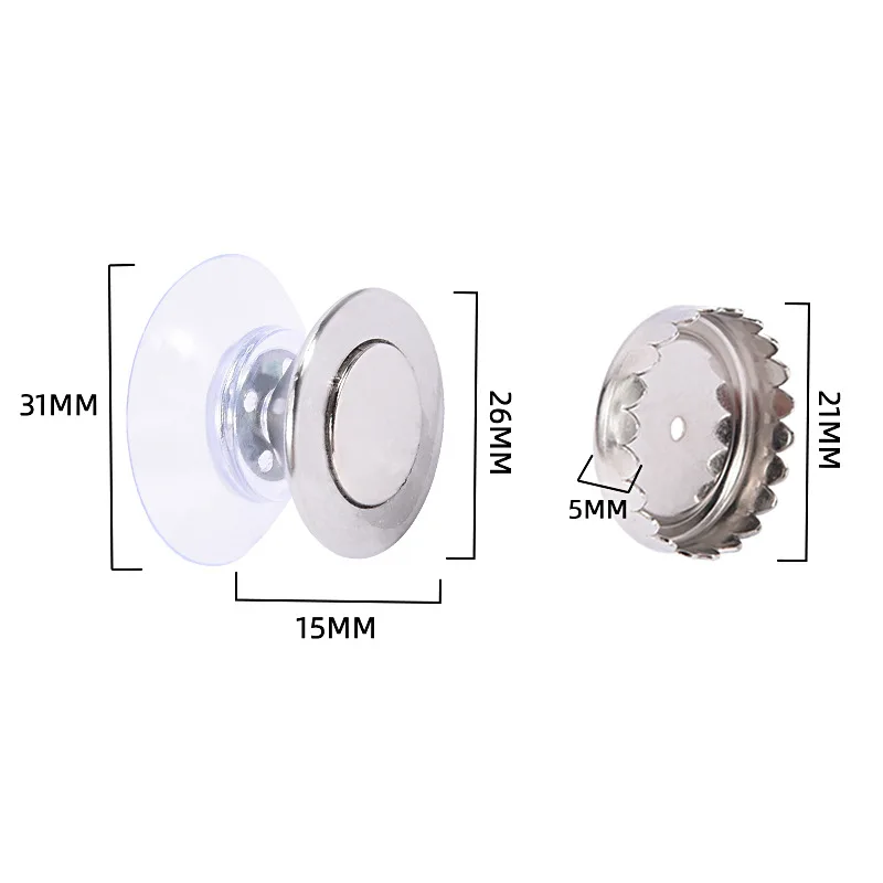 uk hot sale Suction Cup Bathroom Dish Sucker Float magnetic soap dish Magnetic Soap  holder