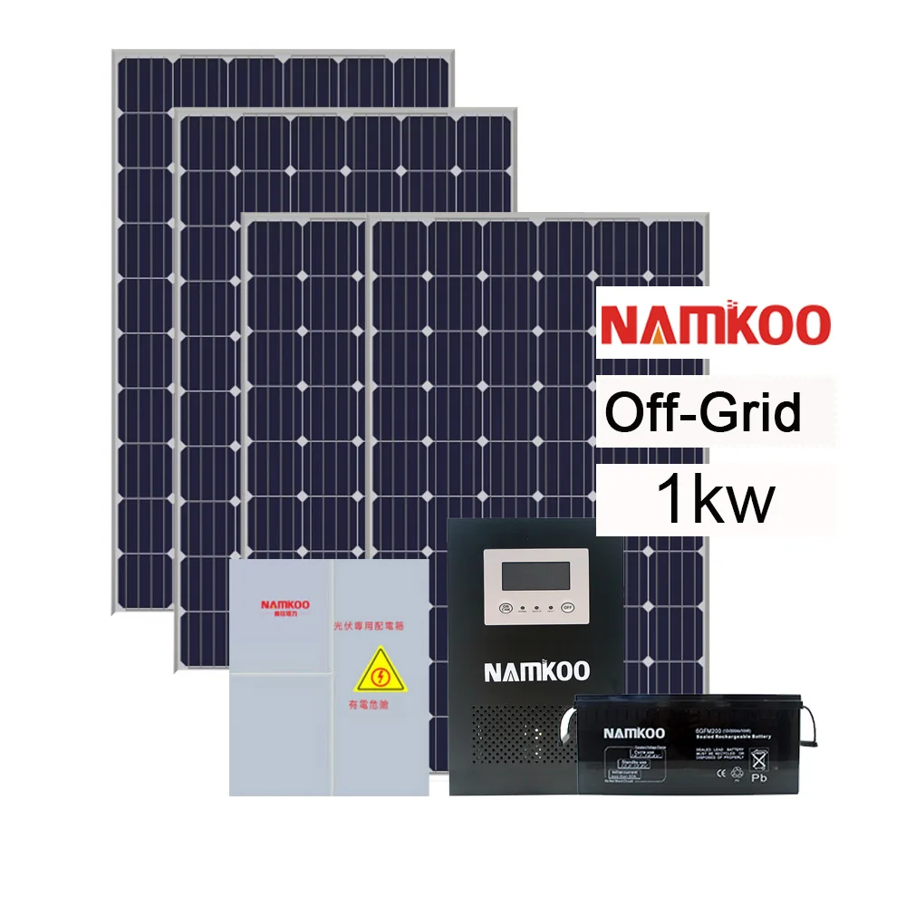 Недорогая Солнечная фотоэлектрическая система 3 кВт mppt off Grid 5 для домашнего использования