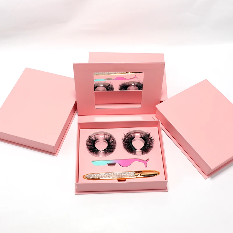 Lashes3d оптовый поставщик 100% 25 мм норковые меховые ресницы частная Этикетка Бумага для ресниц упаковочная