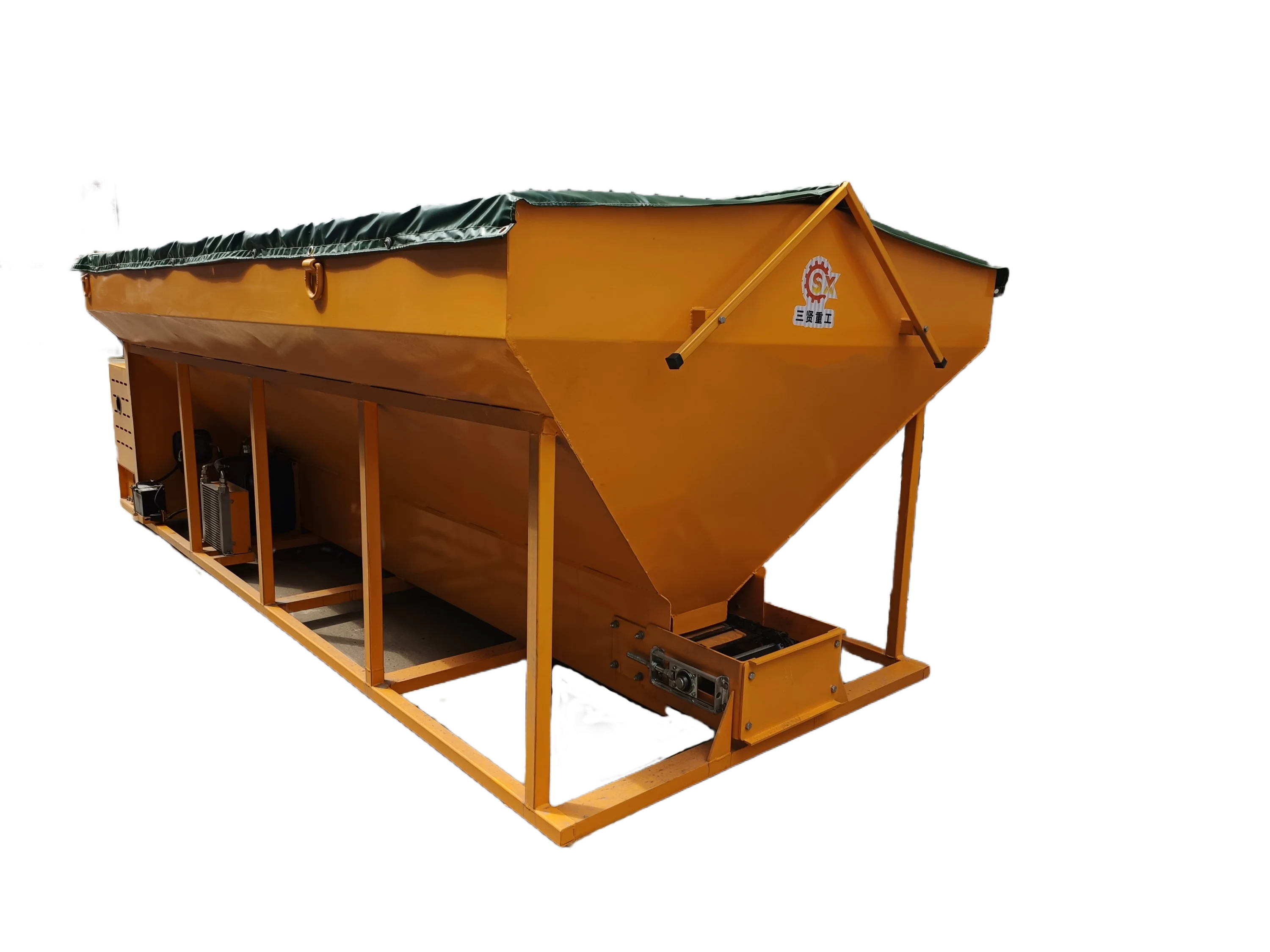 Snow melting spreader Salt spreader Road snow melting machine