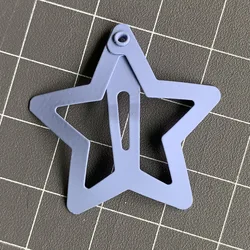 Colorful solid Stars Shaped Small Exquisite Metal Hair Clips for Baby
