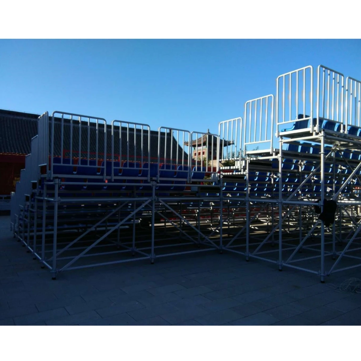 Телескопическая выдвижная стойка для сидения подставка из строительных лесов Китай