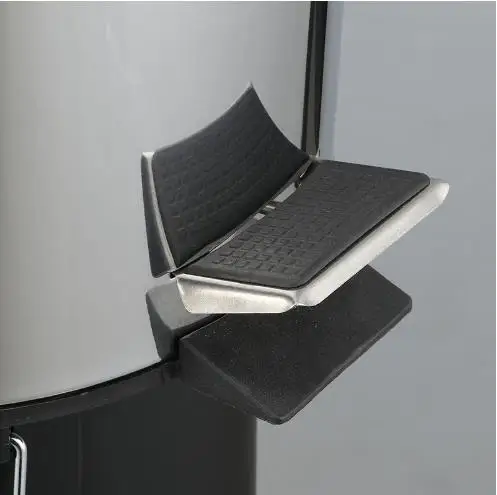 6L Indoor Stainless Steel Container Garbage Can Waste Bin Dustbin