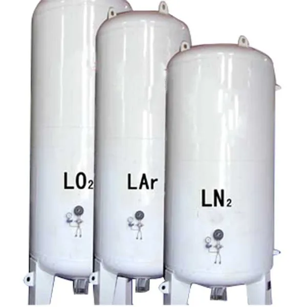 Lox/Lin/Lar Промышленный Газовый криогенный резервуар для хранения жидкого кислорода/азота/аргонового бензобака