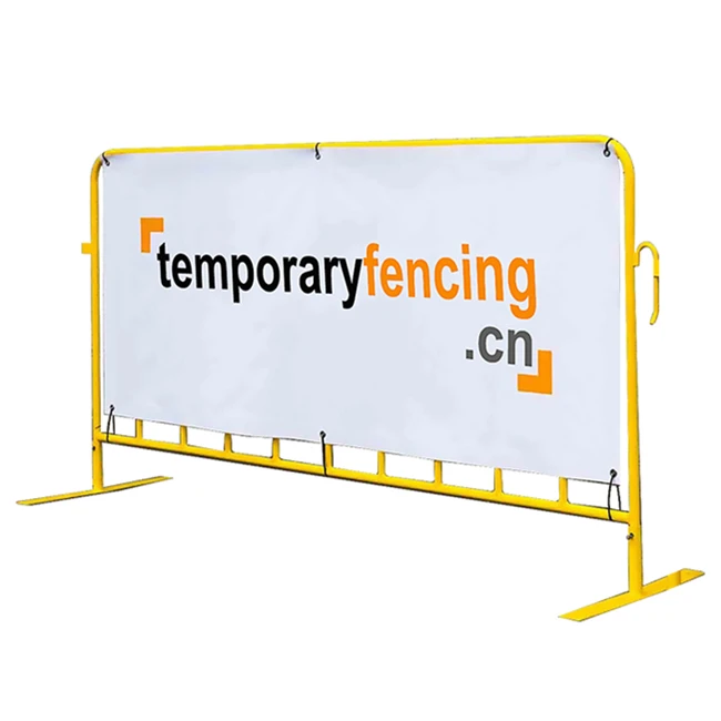 Metal Road Safety Barricade, Temporary Barricade Fence, Traffic Steel Barricade
