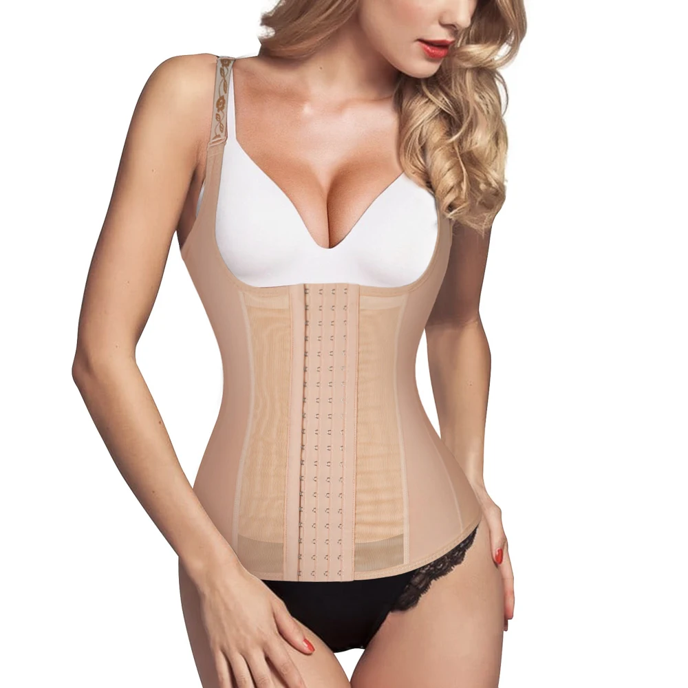 camiseta sin mangas mujer womens weight loss tummy control shaping tank top shapewear waist trainer vest
