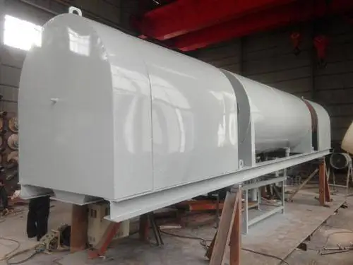 Horizontal Biomass Rotary Activated Carbon Airflow Continuous Carbonization Furnace