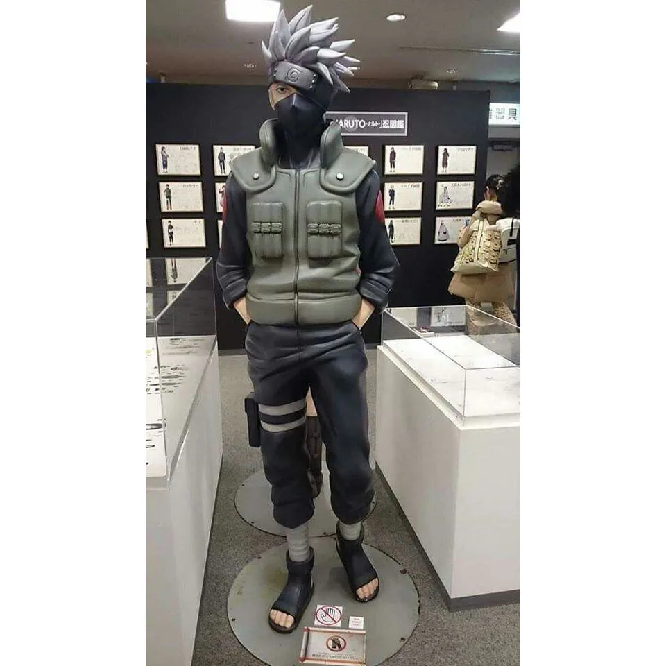 Custom New Style 1:1 Life size Anime Figure Resin Uzumaki Sculpture Kakashi Figure Uzumaki Statue For Collection