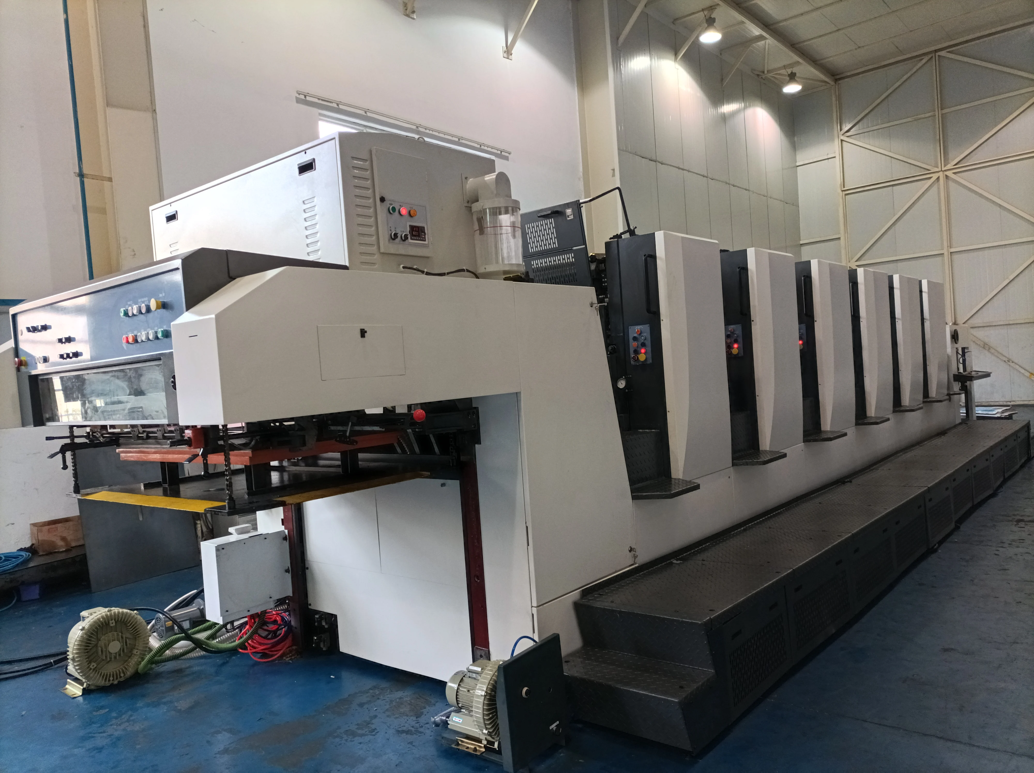 offset lithography   6 color offset printing machine XJ103-6  sheet fed offset press