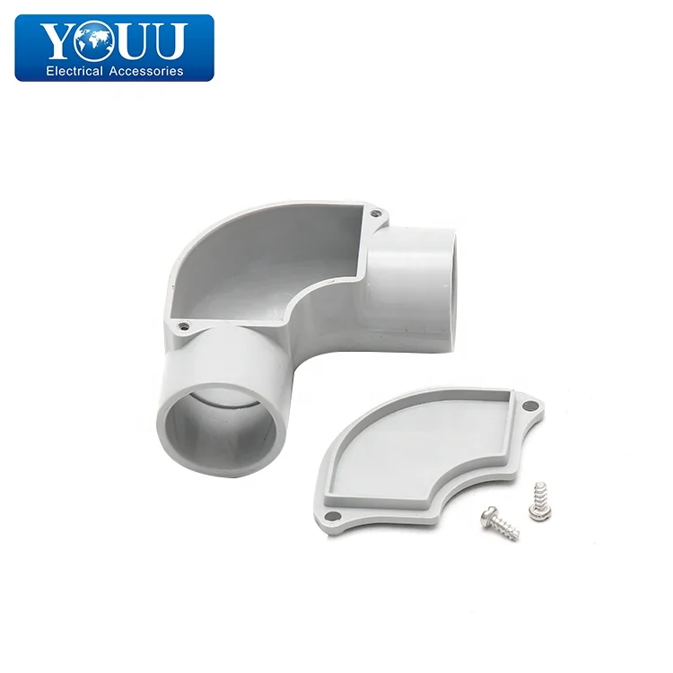 YOUU PVC Conduit Fittings Inspection Elbow IE 20 25 32