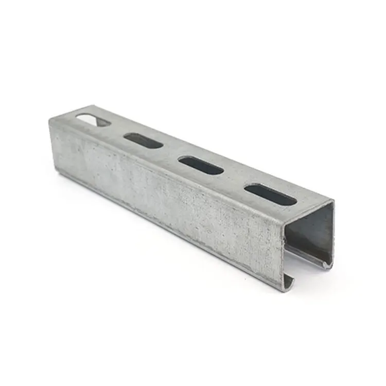 Good price galvanized c u z shape steel profile s235 4 inch c channel c lipped channel for solar bracket