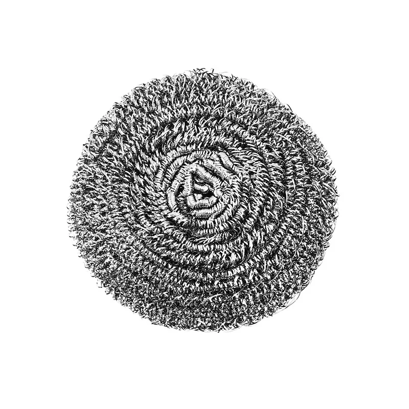 Factory Wholesale Kitchen Cleaning Ball Steel Wool Stainless Steel Wire Scourer Kitchen Scourer Sponge