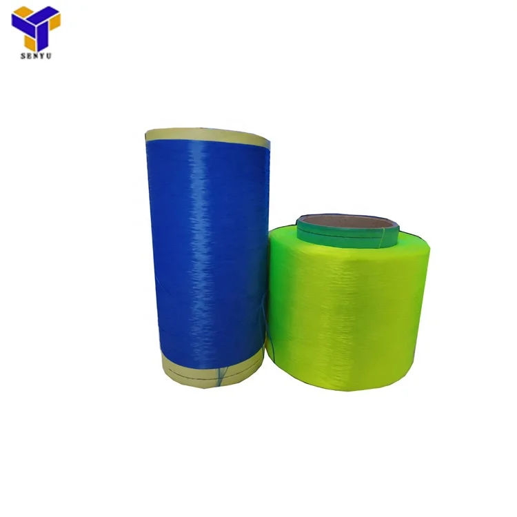 
750d 1260d high tenacity dyed pp multifilament yarn for ropes 