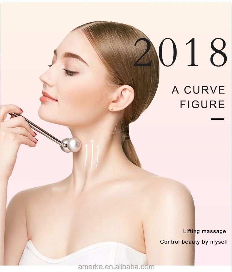  Multiple beauty instrument face roller box skin products rose