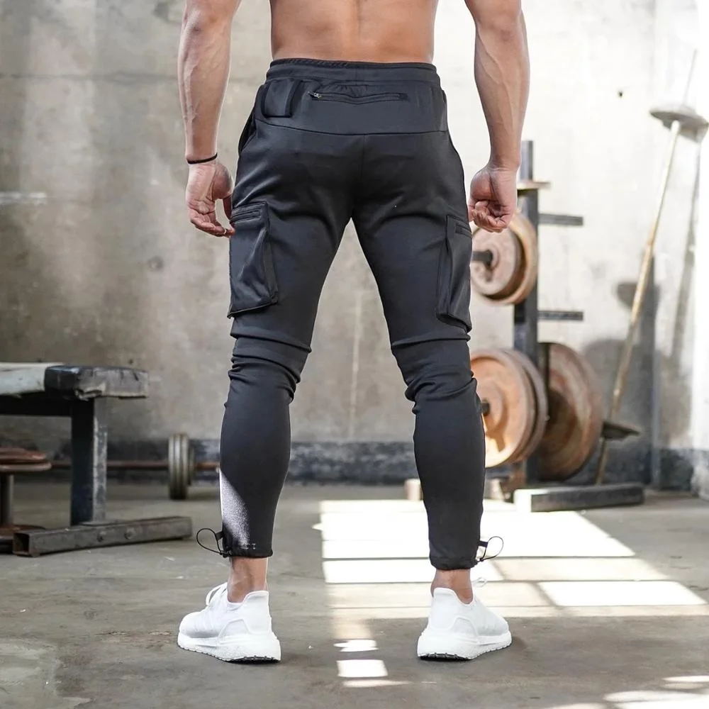 Wholesale running clothing Pantalones Hombres Gym Mens Track Pants Jogger