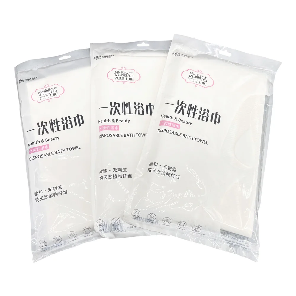 Guest Skin Care Barber Disposable Towels Soft Paper Massage Body Cleaning  Disposable Hair Biodegradable Beauty Towels For Bath