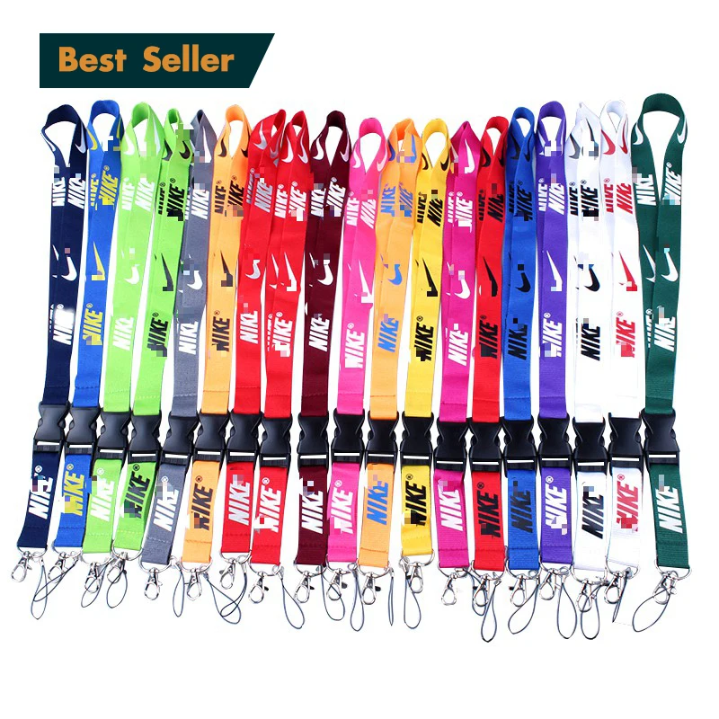 Низкий минимальный заказ, полиэфирный шнурок для ключей, быстрая доставка, модный шнурок n ike