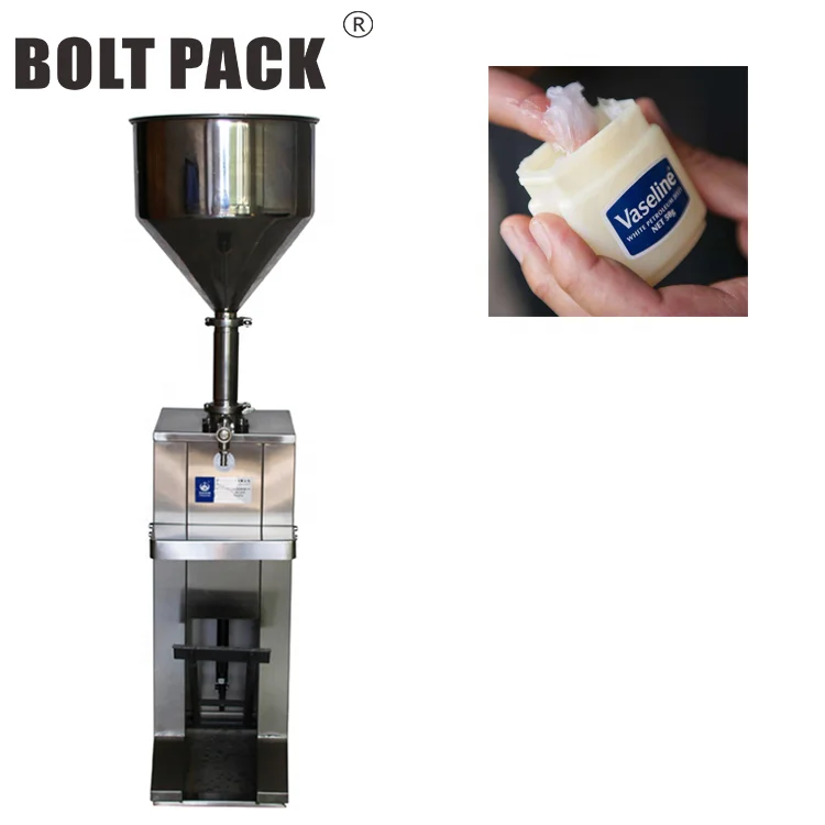 Вертикальная пневматическая паста, полуавтоматическая машина для розлива вазелина