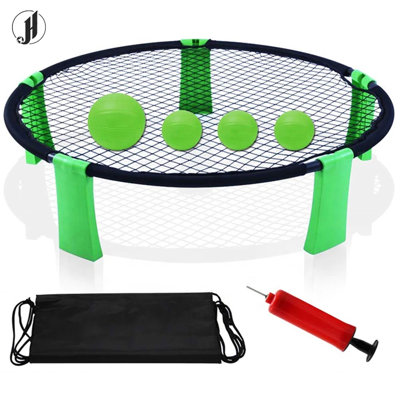 HJ Throw Game Mini Volleyball Spikeball Pro Kit Spikeball Game Set