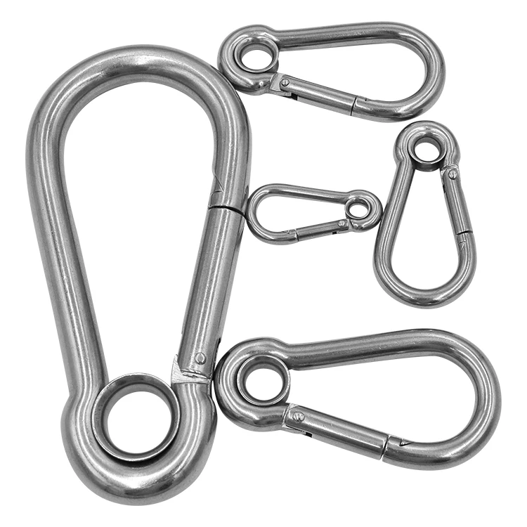 
Лидер продаж, карабин из нержавеющей стали 5*50 мм с отпечатанным D-образным кольцом 