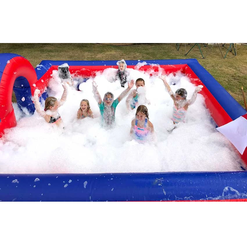 Inflatable foam Backyard Bubble Machine Rental