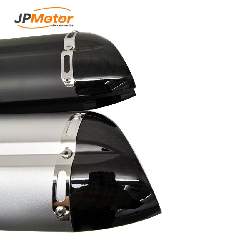 JPMotor выхлопная система мотоцикла 51 мм аксессуары для мотоциклов Универсальный выхлопной глушитель из углеродного