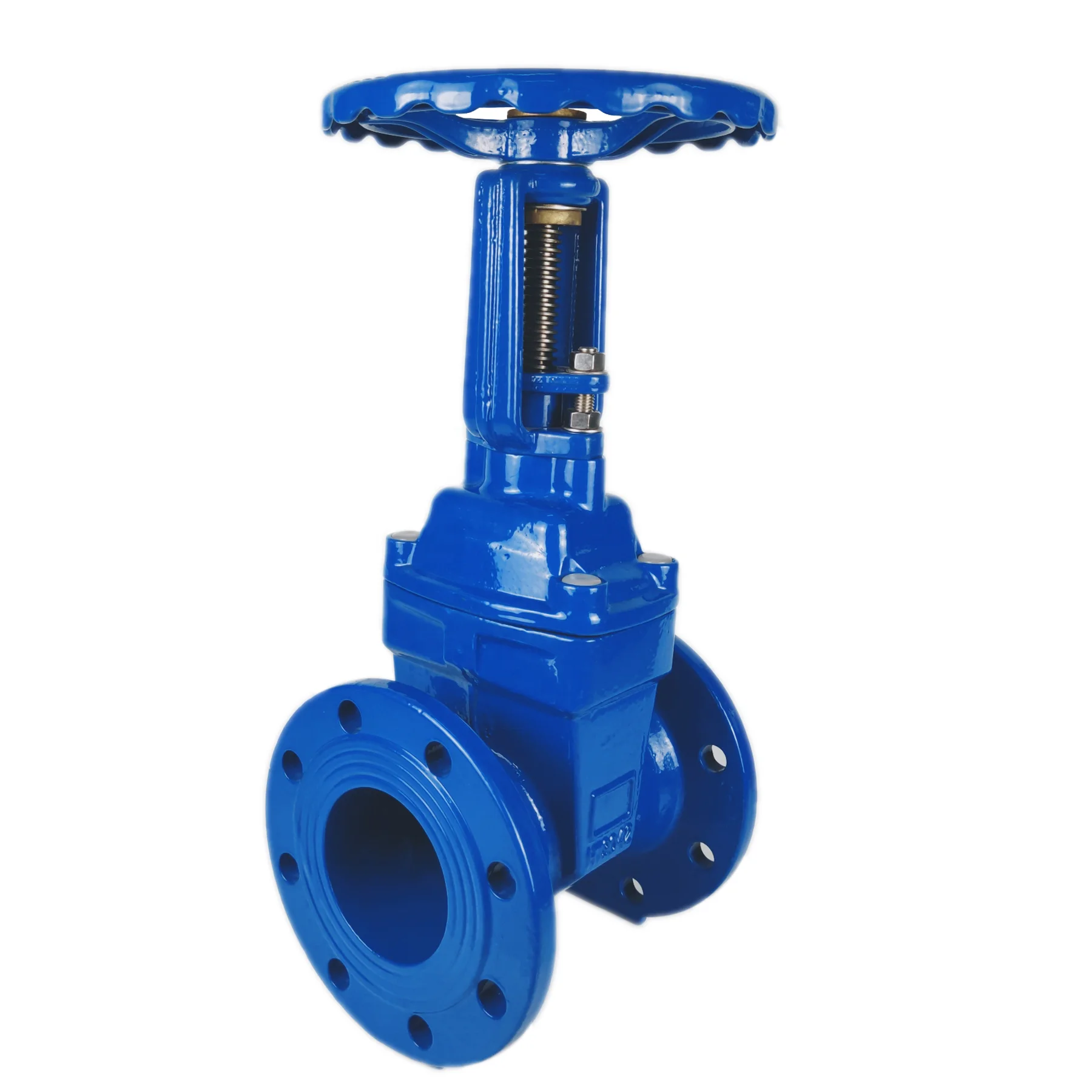 OEM casting ductile iron Butterfly valve body irrigation valve parts