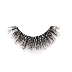 2023 Oem Natural middle area hollow 0.07mm thickness bulk individual eyelashes synthetic eyelashes full strip false eyelash