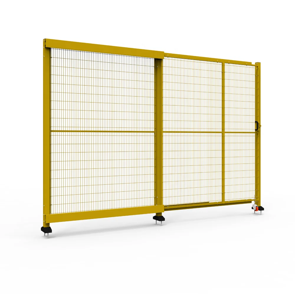 Industrial wire mesh machine guarding safety fence