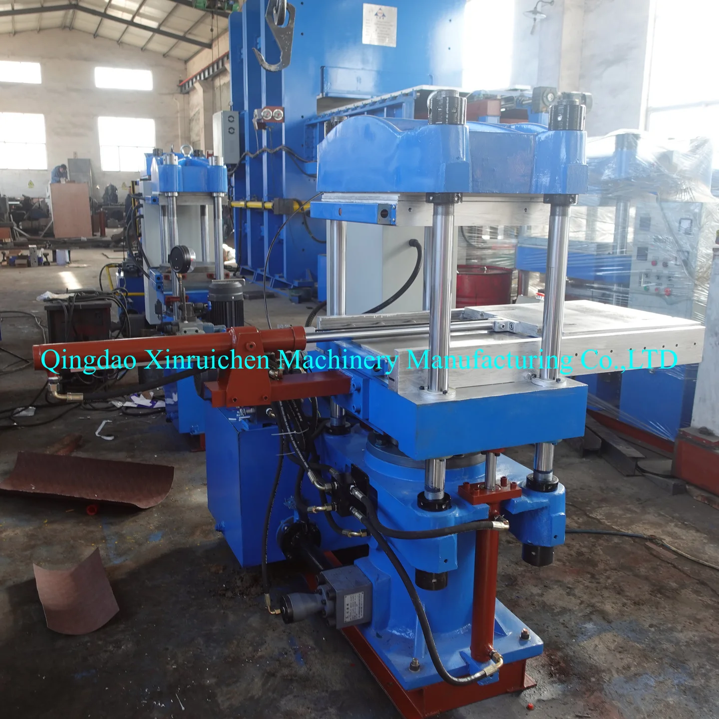 Plate vulcanizing press with Rubber Gasket/fast speed mold opening and closing Sulfur machine/waste rubber making machine