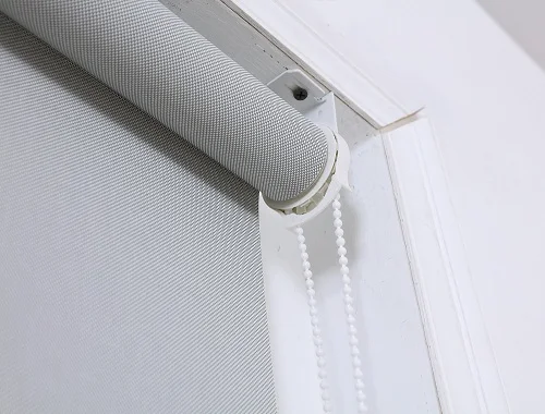 Clear Luxury Drapes Blinds Various Design sunscreen electric blinds  Dooya motor