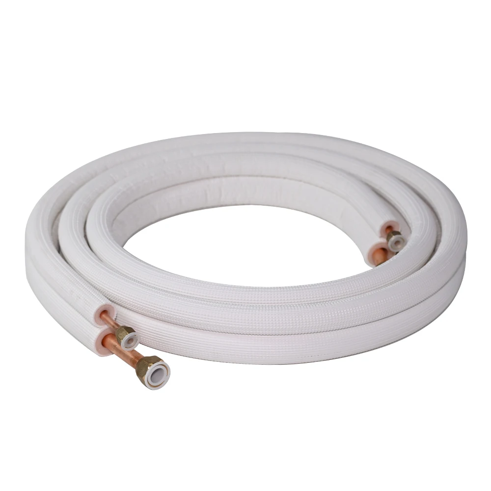 Insulated Copper Tubes 1/2 Copper Aluminum Connecting Pipe for Air Conditioner Parts for External Unit & Graphic Design Solution