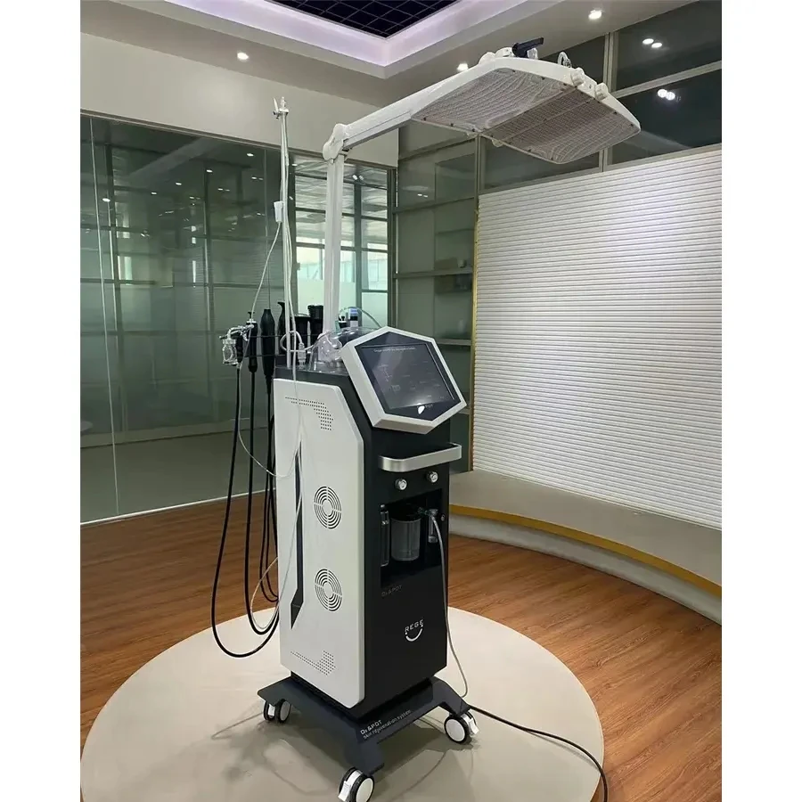 2023 Facial Water Oxygen Injection Equipment Multifunctional Skin Management Oxygen Mask Machine