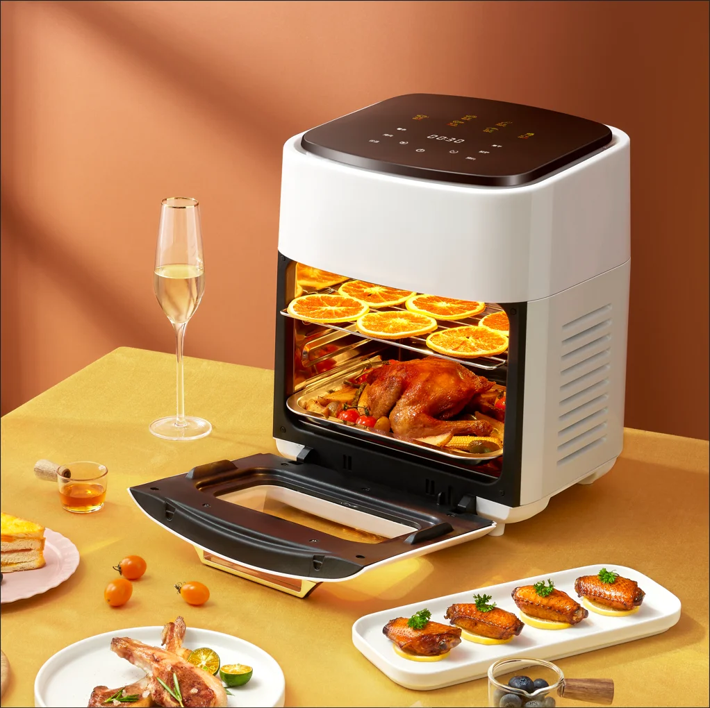 Factory Wholesale  4 In 1 Smart Air Fryer 9L Visible Air Fryer Oven Customized Air Fryer