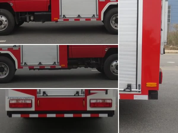 Небольшой резервуар для воды Dongfeng 2 тонны 3 2000л 3000л 2cbm 3cbm пожарный тендер грузовик