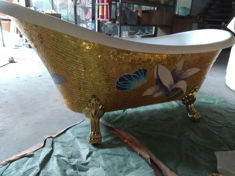 
Acrylic Cheap freestanding Beautiful Classic Bathtub with claw feet 