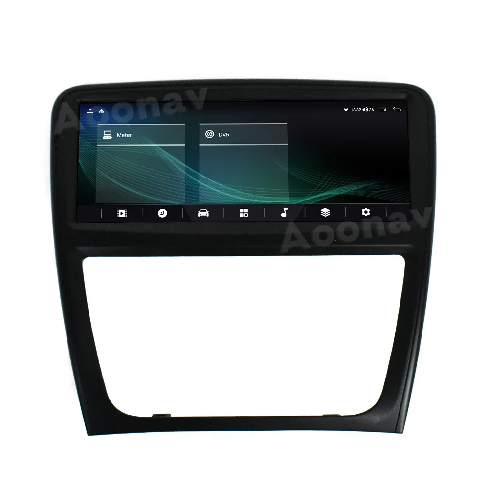 128GB Android Car Radio Multimedia Player AC Panel Wireless Carplay Android Auto For Jaguar XJL XJ XJR 351 2010-2019