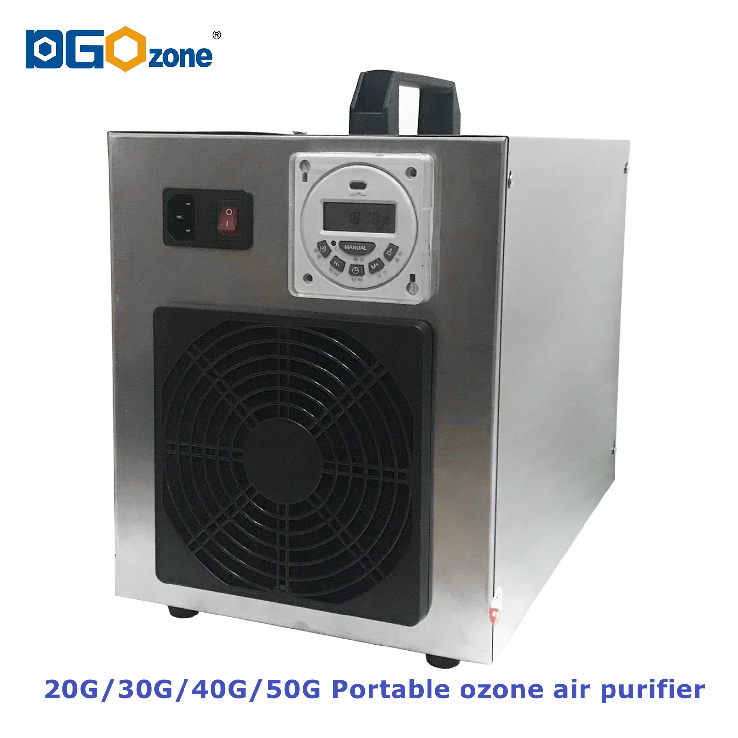 10g/20g/30G/40g/50g Portable Ozone Generator Machine with Timer for air Purifying Ozone Purifier KH-PA series DGOzone