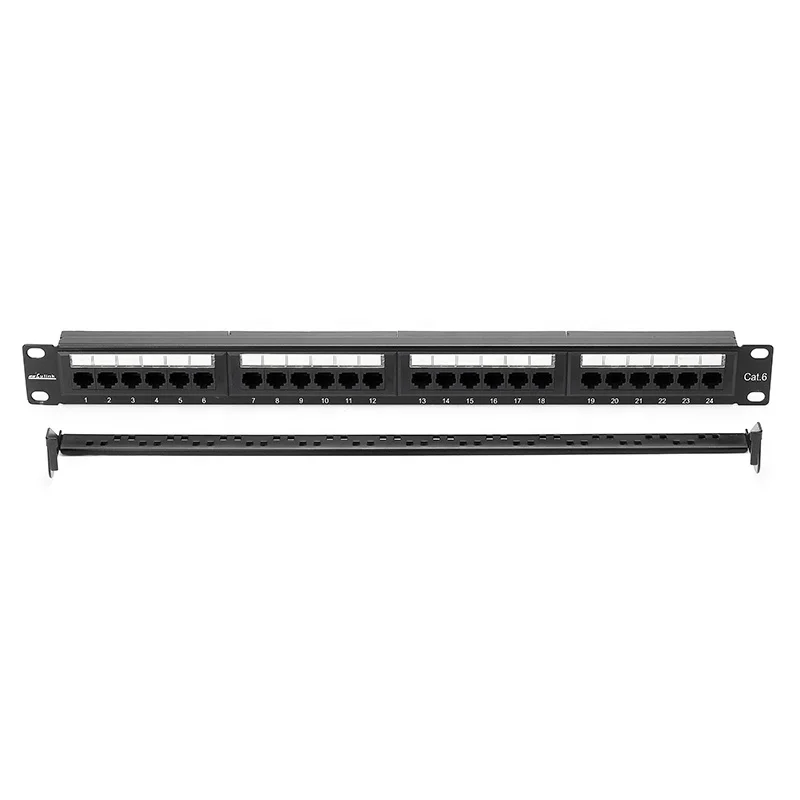 Патч-панель CAT6 UTP с 24