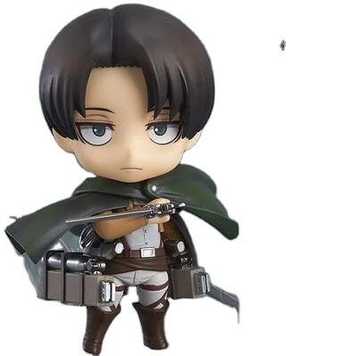 Атака на титана ривайль Леви Акерман 390 # Eren Jaeger 375 Mikasa Ackerman 365 фигурка из ПВХ Коллекционная модель игрушки